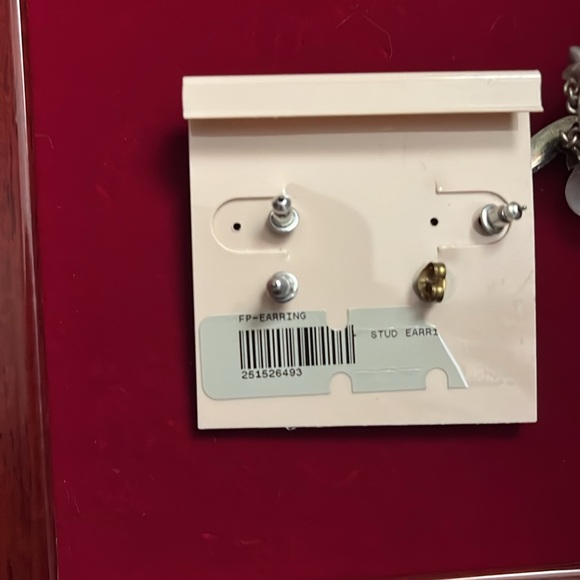 FP movement by Free People mix and match post earrings two pairs - Picture 4 of 4